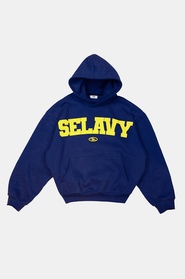 SELAVY NAVY BLUE HOODIE